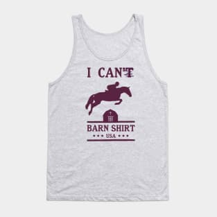 I Can Horse Jumping Tank Top